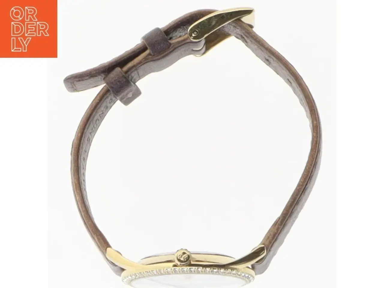 Billede 2 - Skagen armbåndsur med brun rem fra Skagen (str. Ø 9 mm)