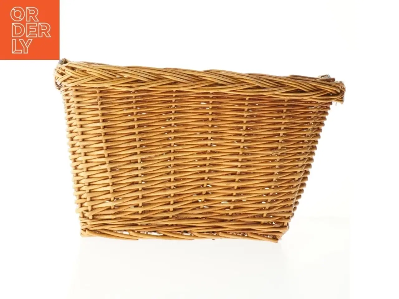 Billede 3 - Flet Cykelkurv med Håndtag (str. 40x25x30 cm)