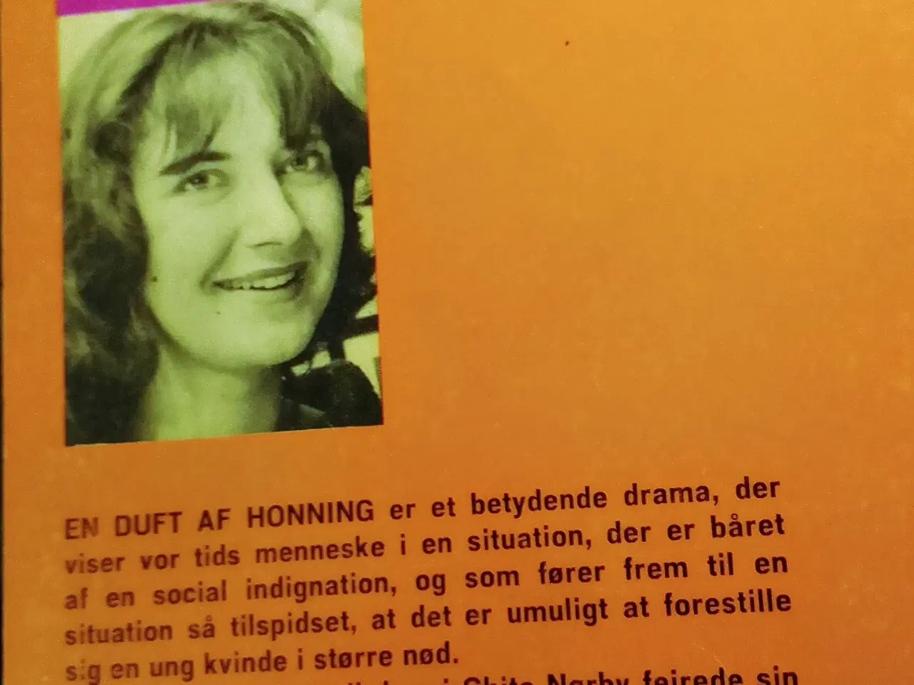 Billede 2 - Shelagh Delaney: En duft af honning. Skuespil.