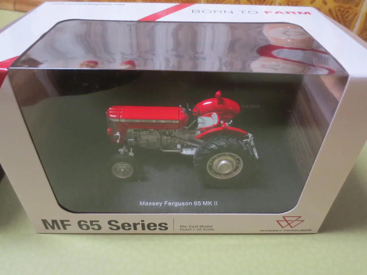 Billede 2 - 1 stk Ny Modeltraktor Massey Ferguson 65 MK 1 og M