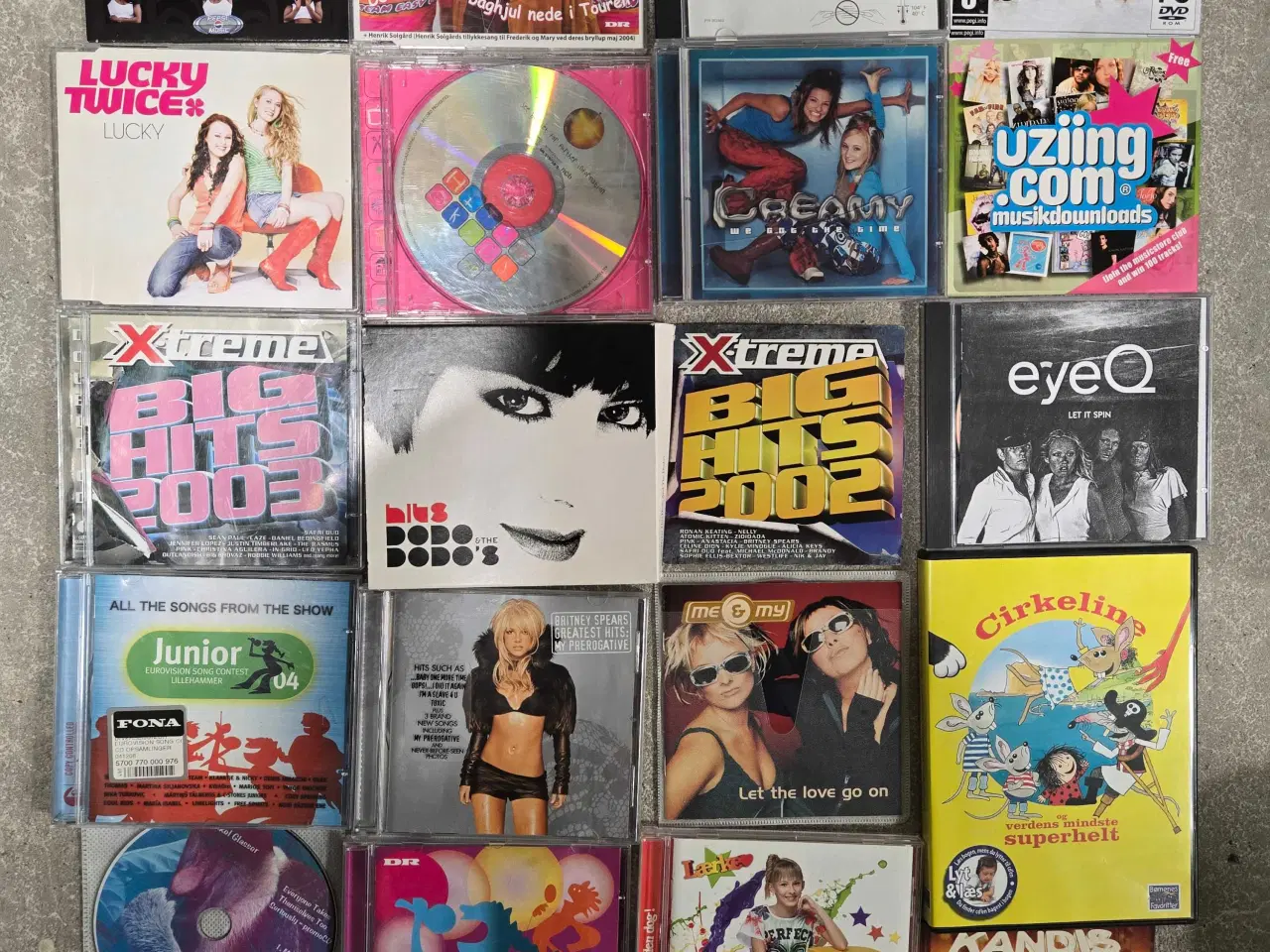 Billede 1 - Forskellige titler på cd'er