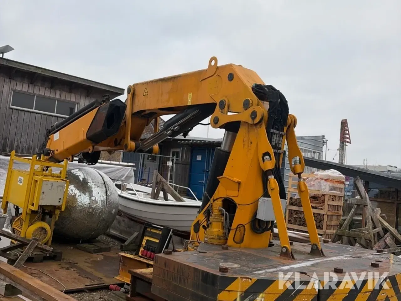 Billede 4 - Hydraulisk læssekran med hydraulikstation Palfinger PKR 540C V1