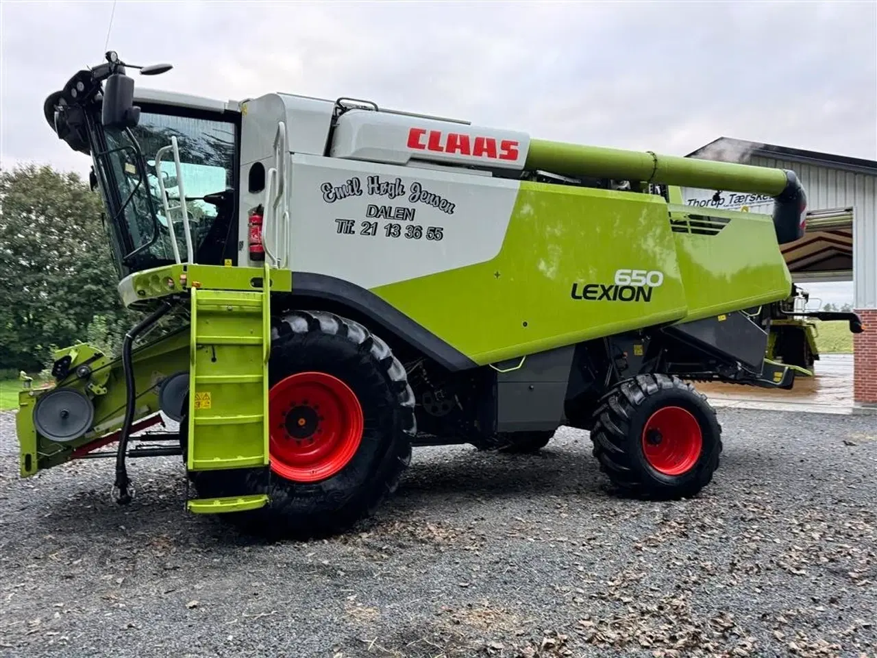 Billede 3 - CLAAS LEXION 650 KUN 850 TIMER OG V770 SKÆREBORD!