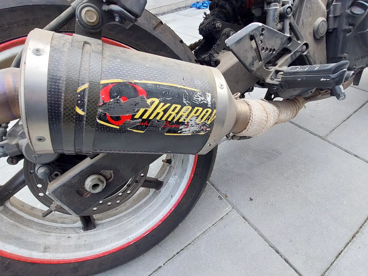 Billede 4 - Honda CBR600 Akrapovic