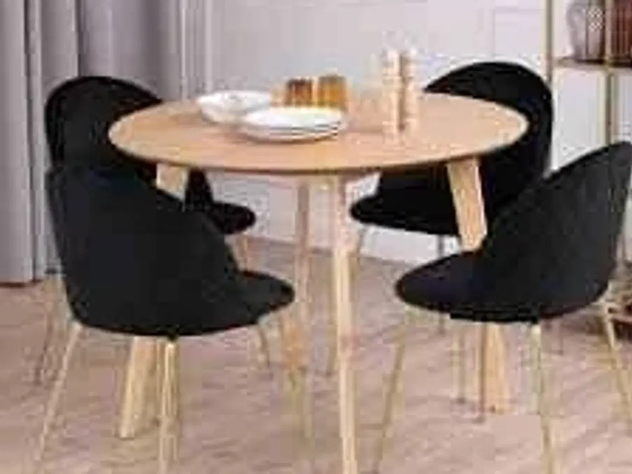 Billede 1 - Roxby spisebord rundt Ø: 105 cm Eg-look