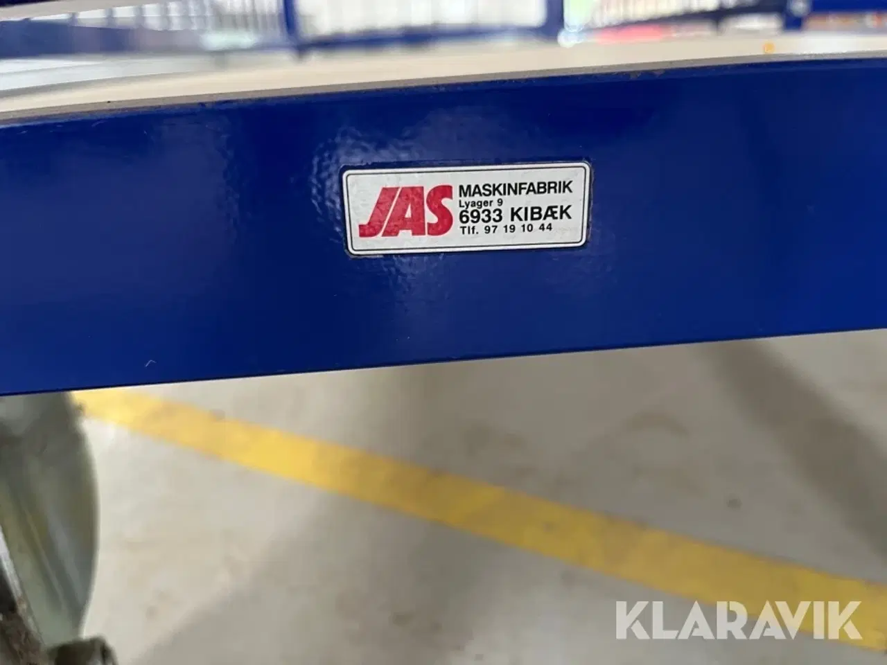 Billede 7 - Lager reoler JAS Maskinfabrik 2 styk