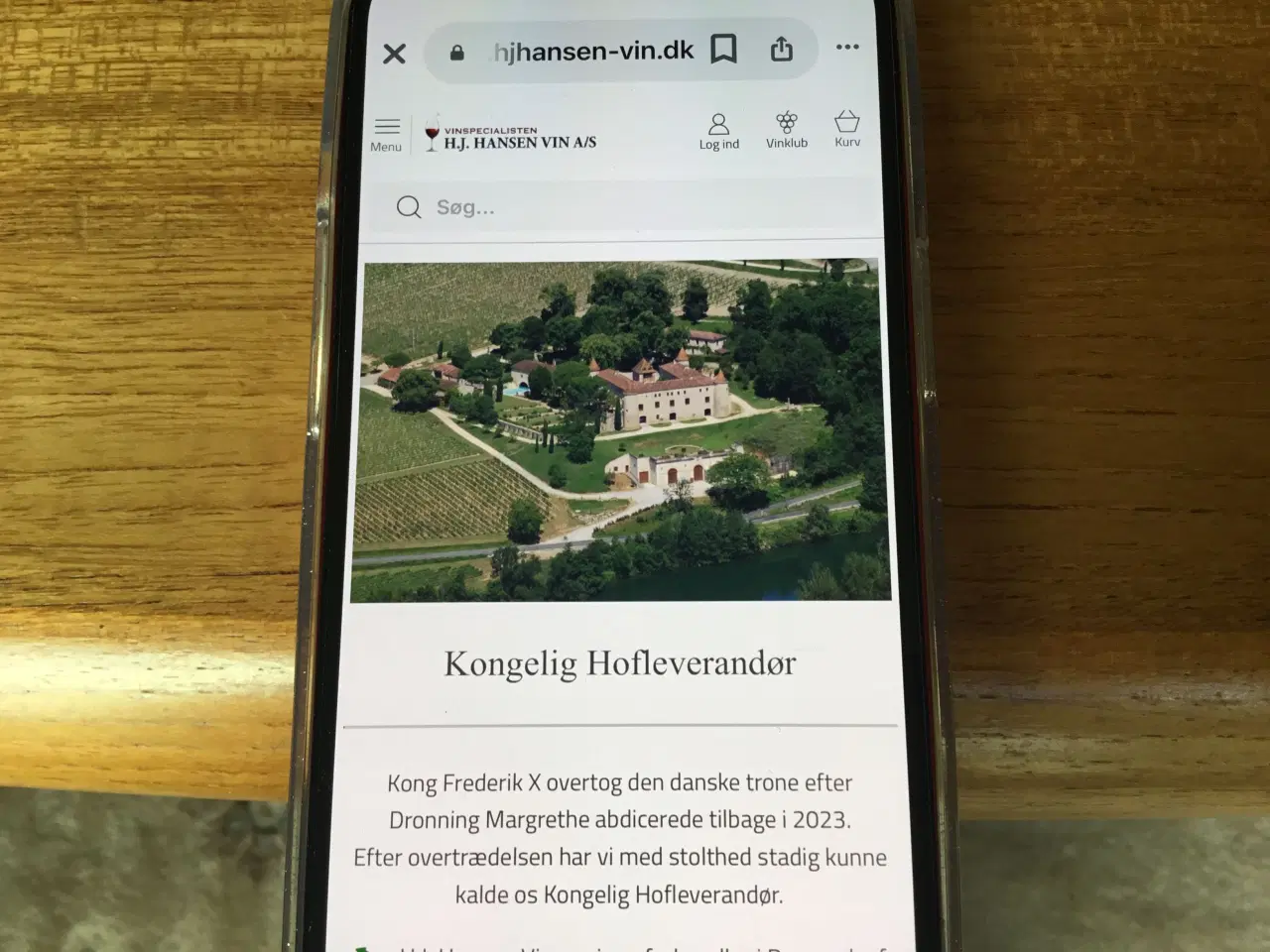 Billede 6 - Dronning Margrethe vin chauteau de cayx