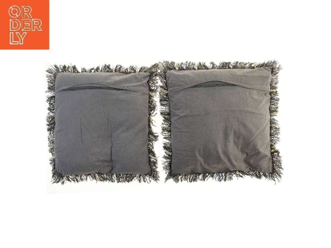 Billede 2 - Sæt af puder fra Ilva, ternede kvadratiske puder (str. 46x50 cm)