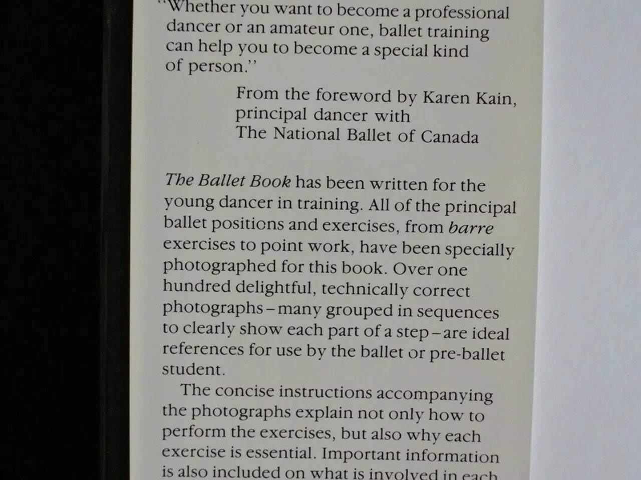 Billede 3 - the ballet book - a young dancer's guide, by andre