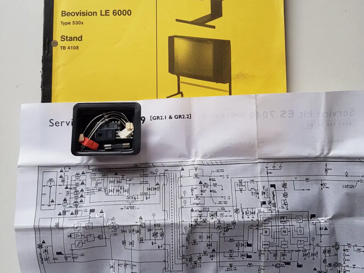Billede 1 - B&O netdels kit til billedrørs tv