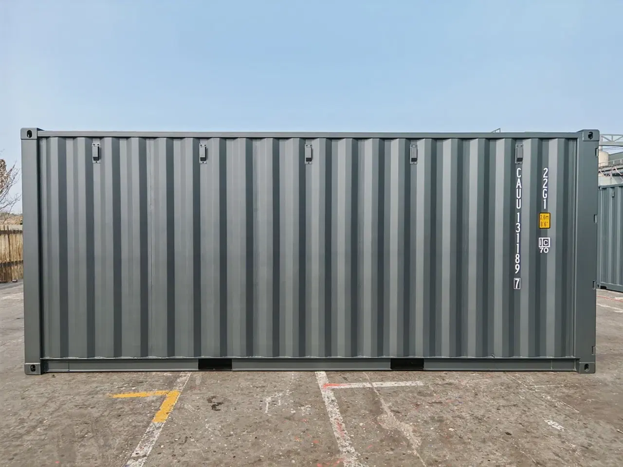 Billede 4 - 20 fods ny container med små ridser