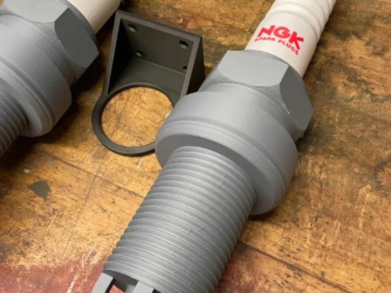 Billede 5 - Væglamper udformet som tændrør – 50 cm – inkl. væg