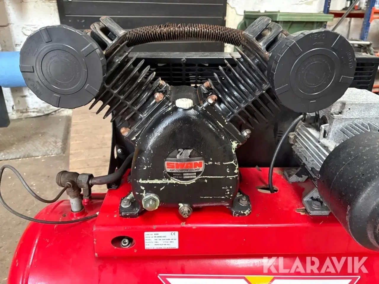 Billede 7 - Kompressor Reno 705/150 - volt 3x400 - hk 5,5