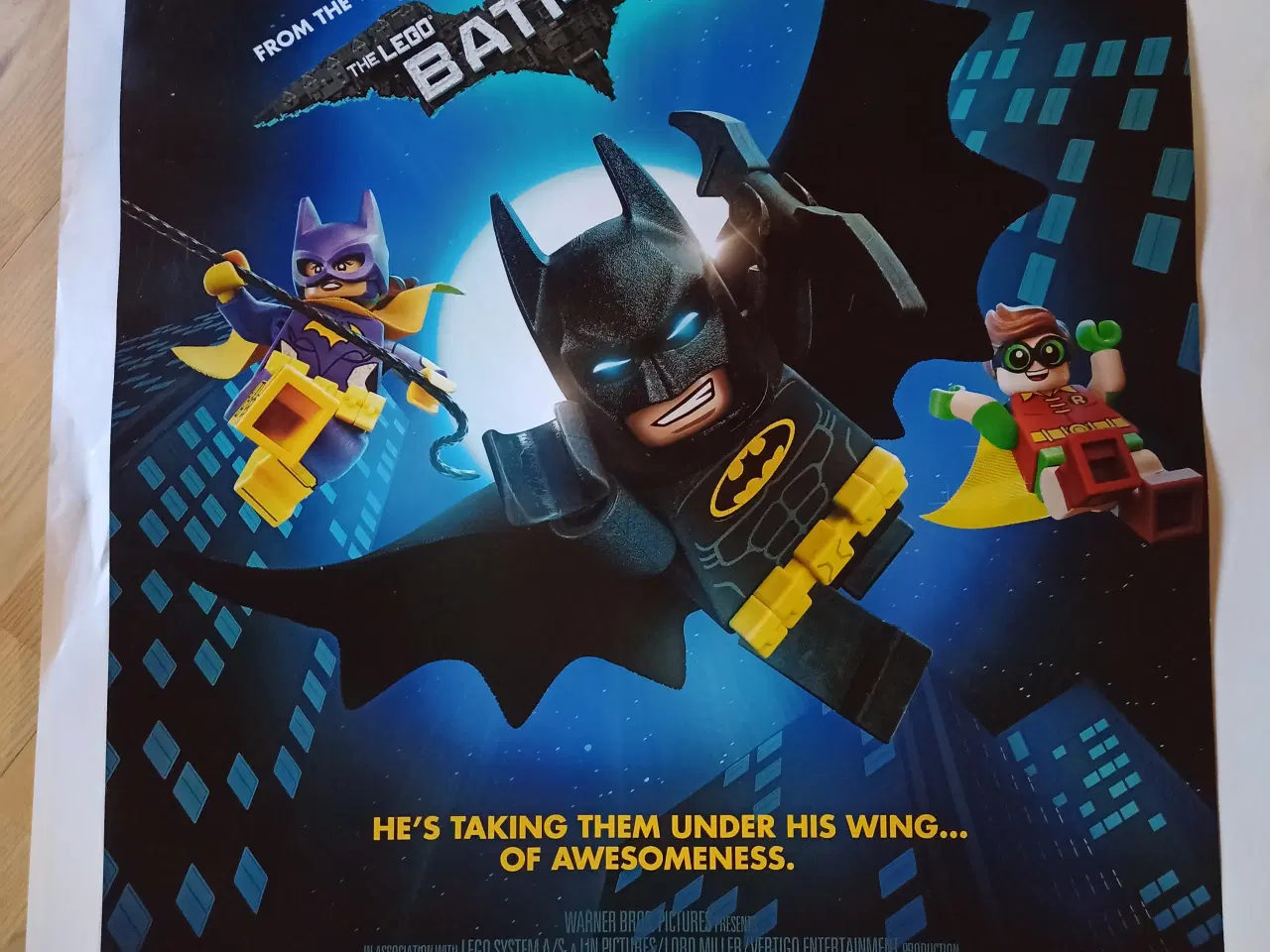 Billede 2 - The Lego Batman Movie plakat.