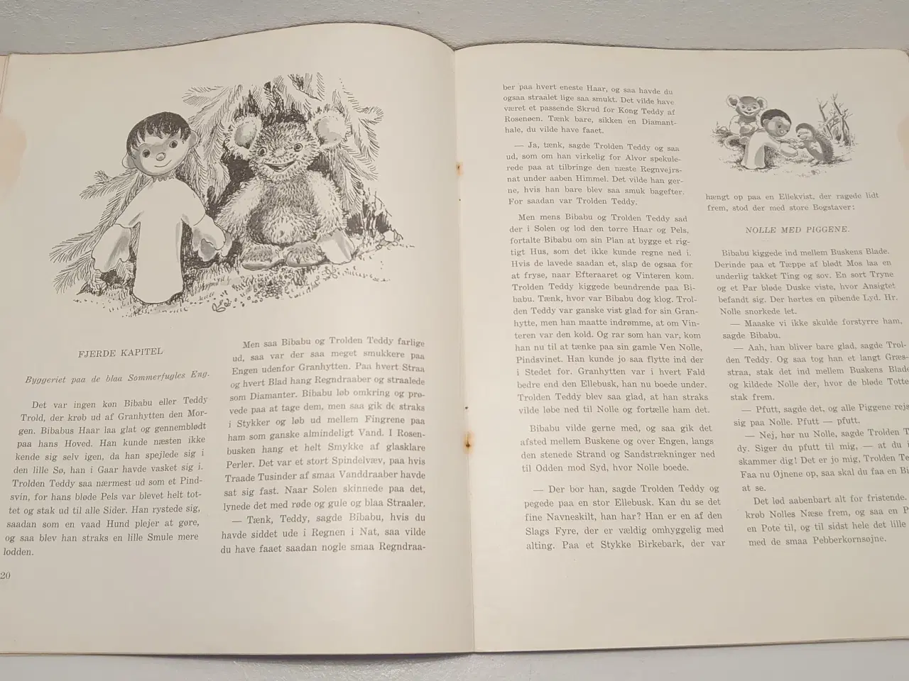 Billede 4 - G.Rissler:Bibabu og Trolden Teddy på Rosenøen.1946