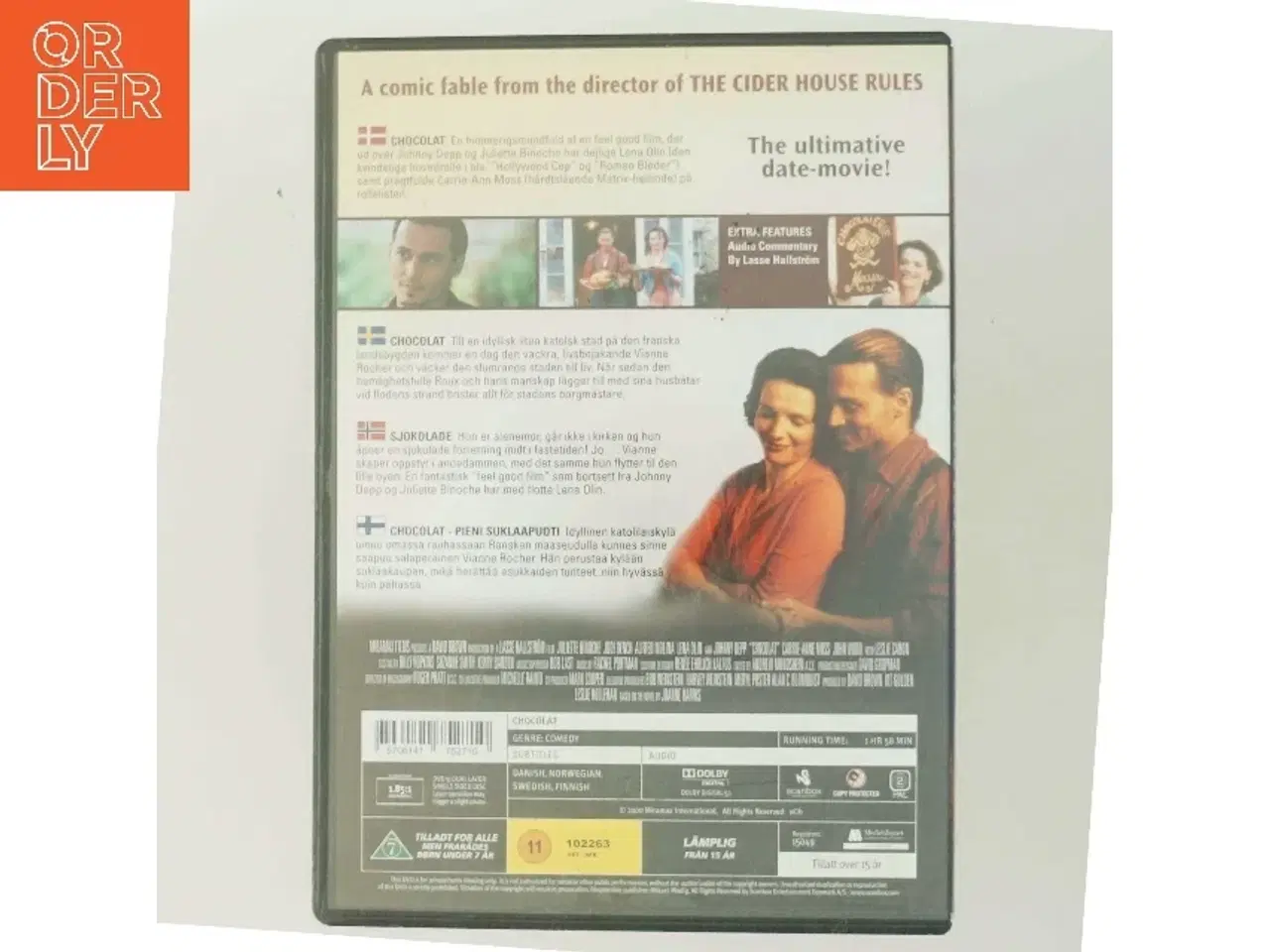 Billede 3 - Chocolat med Johnny Depp (DVD)