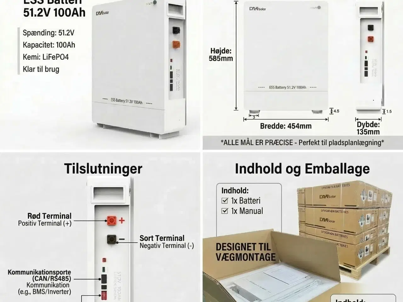 Billede 4 - Slip for dyre strømpriser køb litiumbatterier