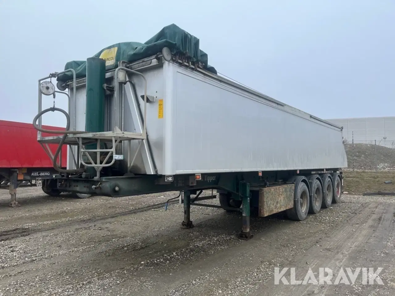 Billede 1 - Tip trailer HK Tipper S48B 4 akslet