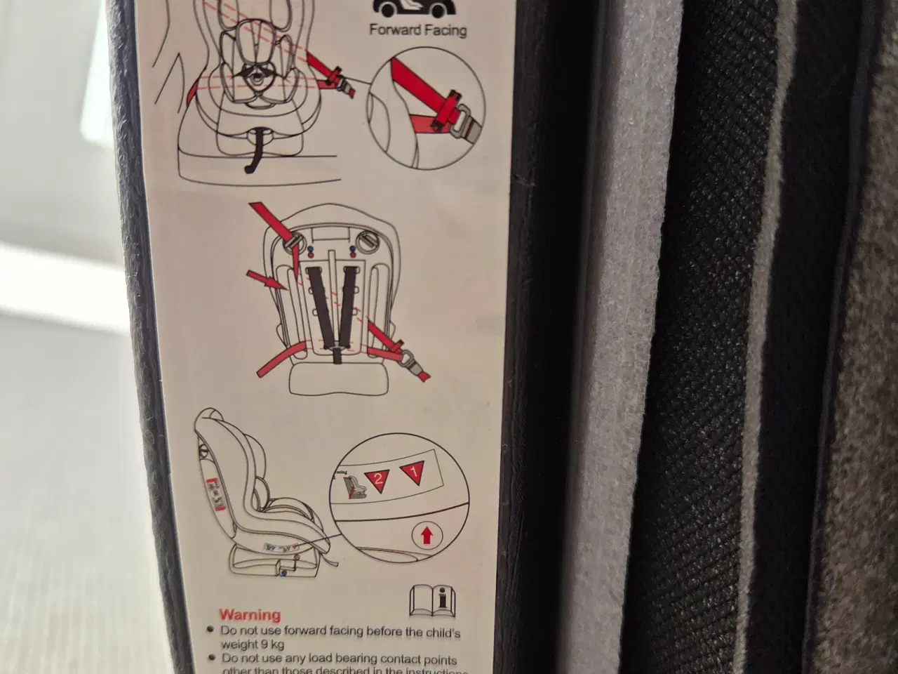 Billede 4 - Soluzo Autostol 0-18 kg Ikke Isofix