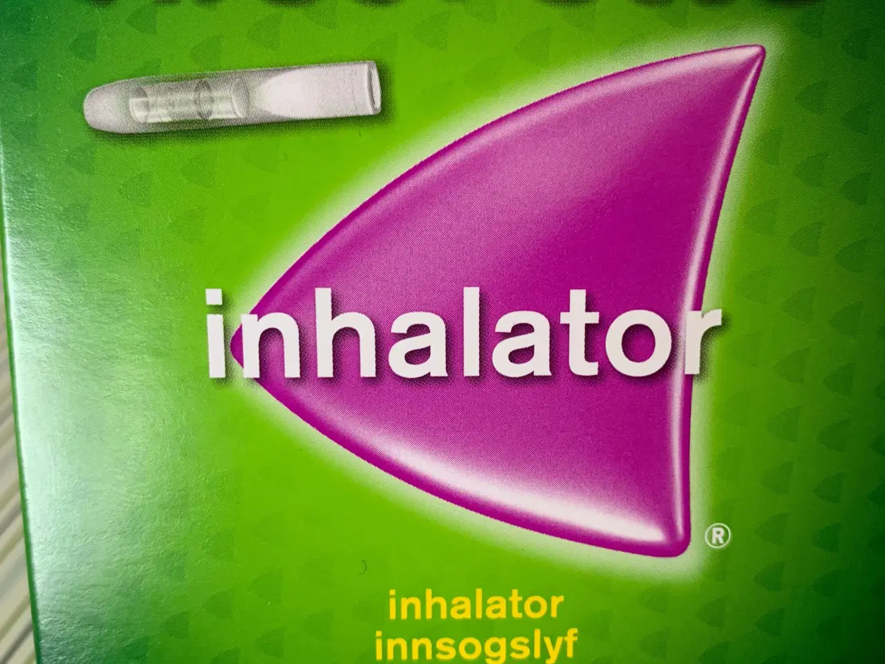 Billede 1 - Nicorette inhalator