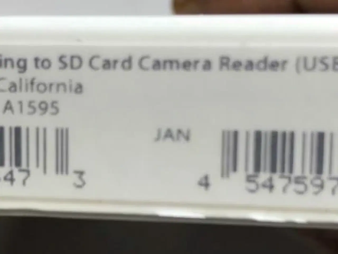 Billede 3 - Apple Lightning til SD-kort kameralæser ( A1595 )
