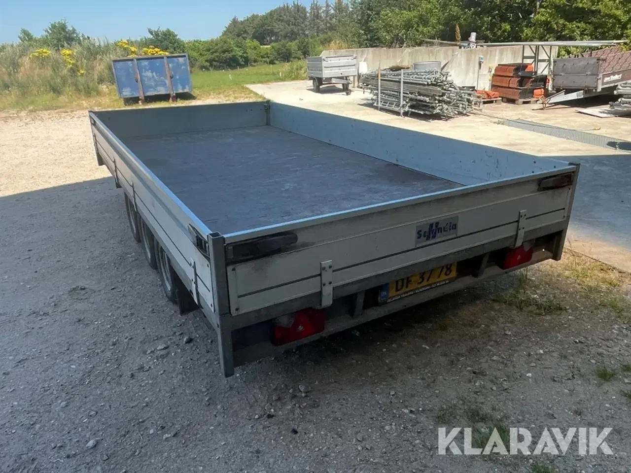 Billede 4 - Boogietrailer tre akslet HULCO