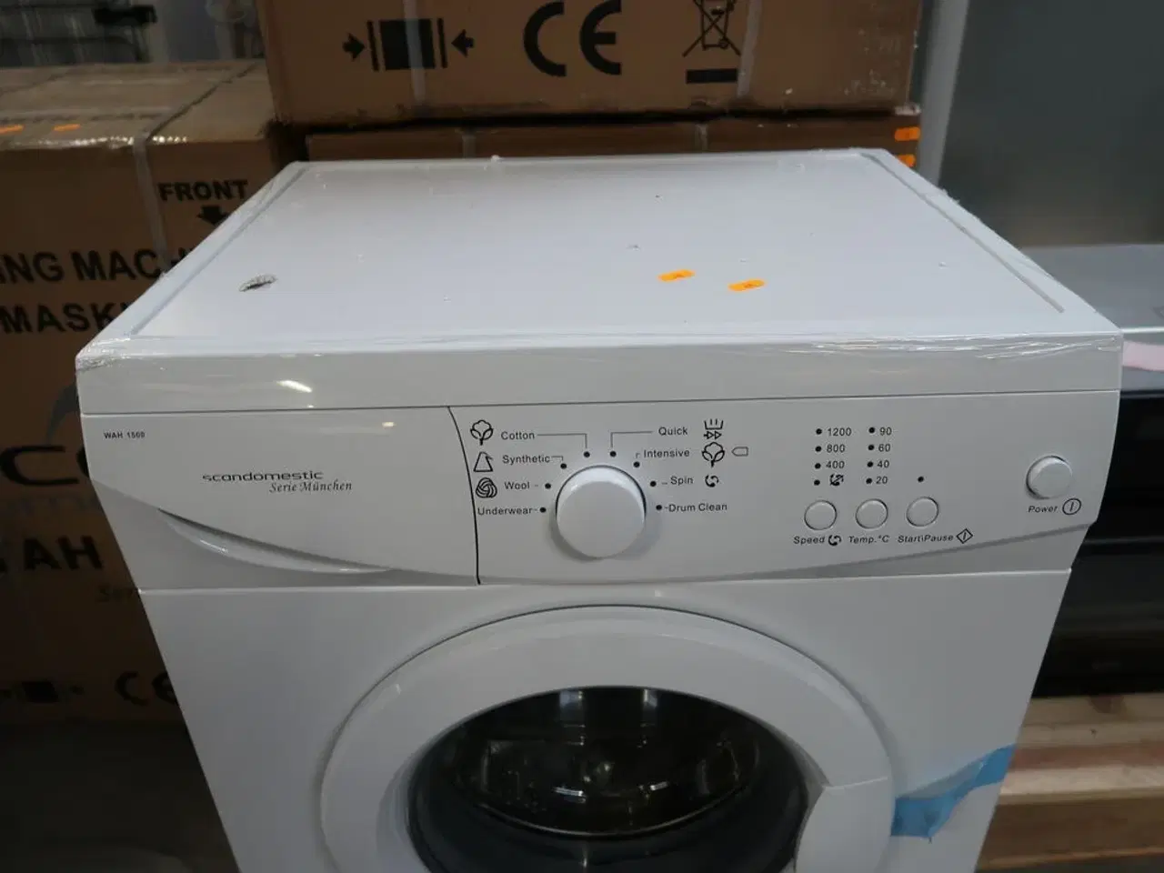 Billede 3 - Vaskemaskine SCANDOMESTIC WAH 1500