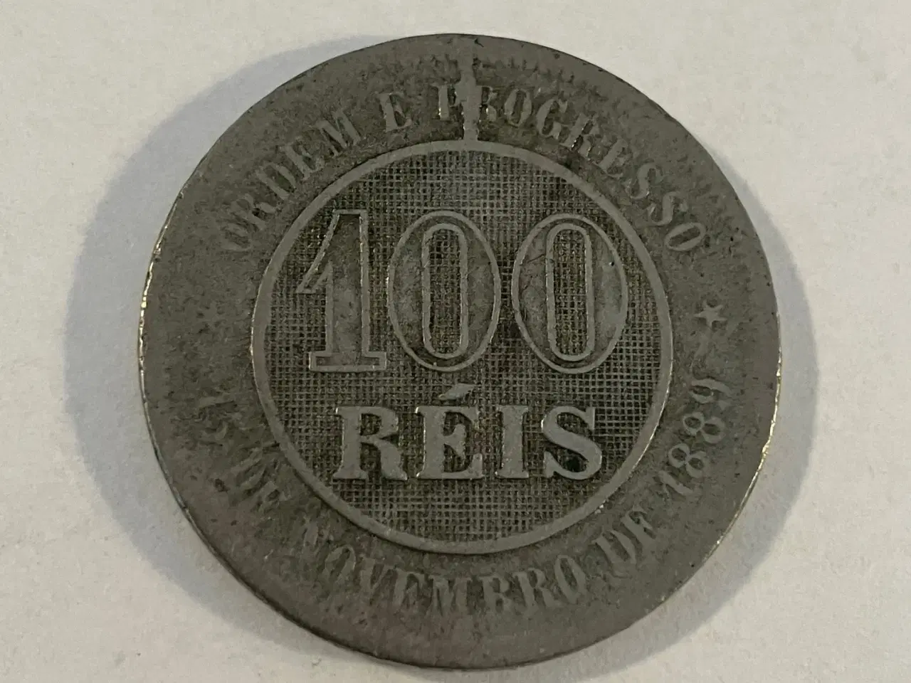 Billede 1 - 100 Reis Brazil 1893