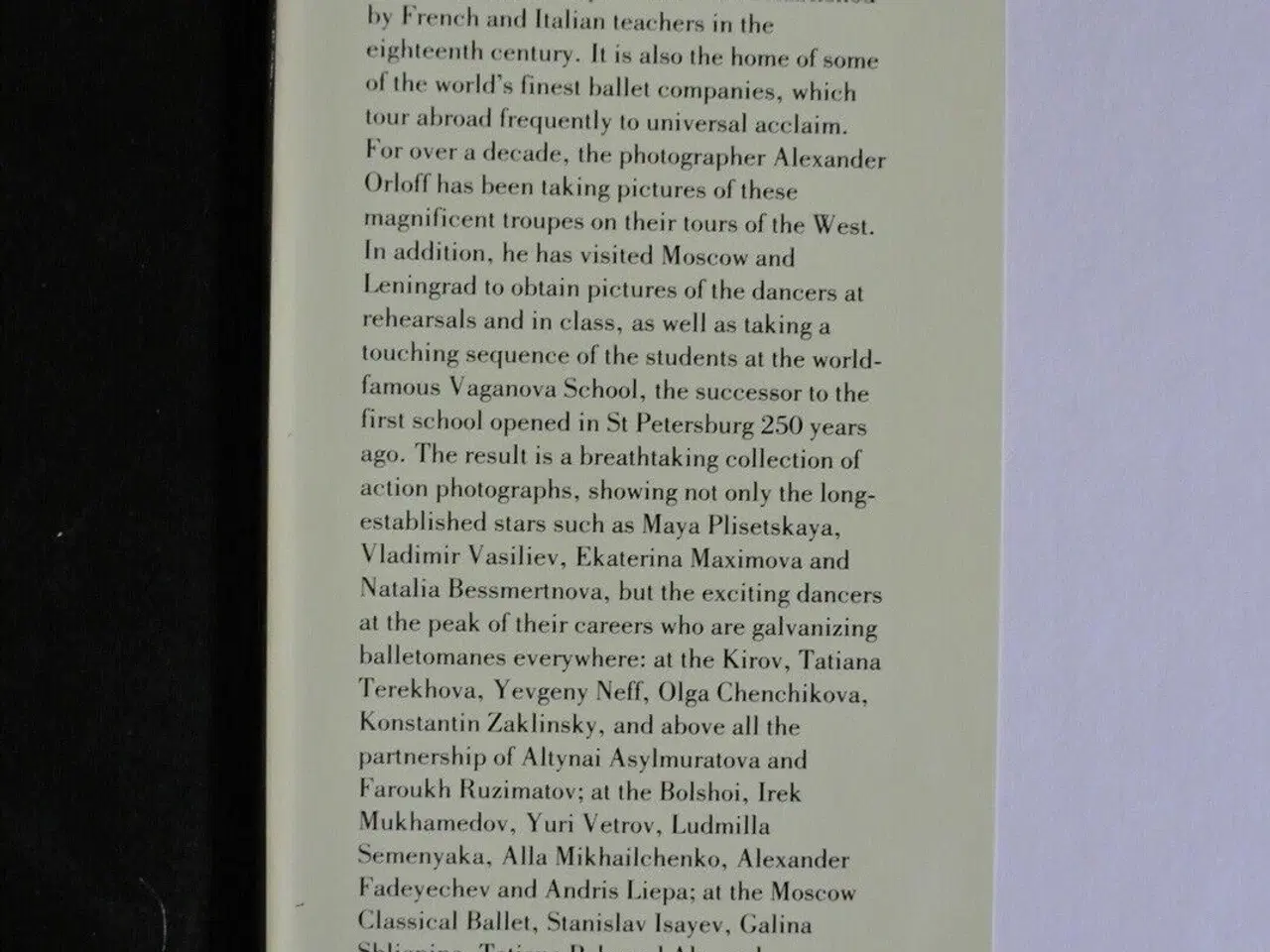 Billede 3 - russian ballet on tour, by alexander orloff, emne: