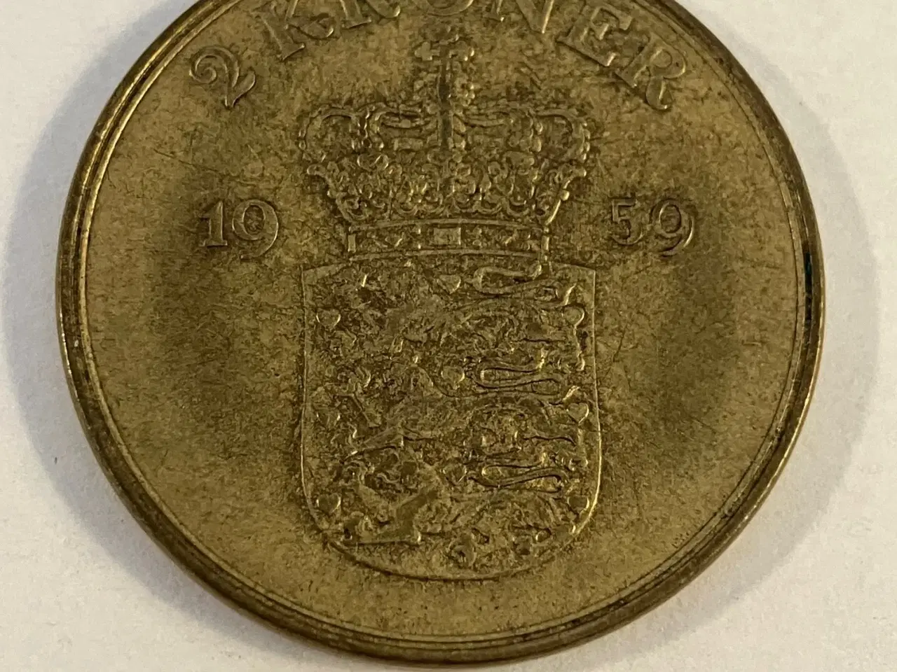 Billede 1 - 2 kroner 1959 Danmark