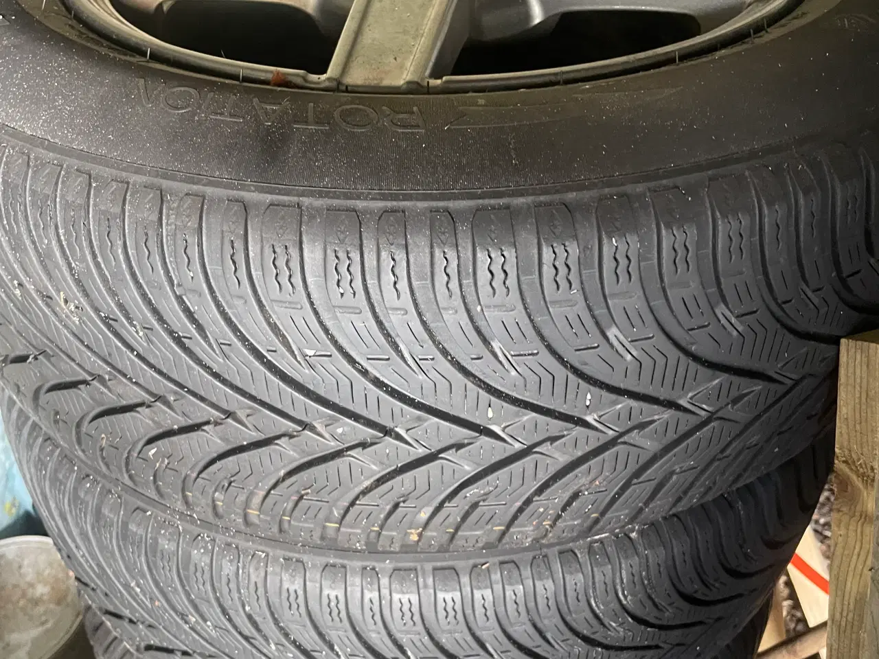 Billede 2 - 215/60 R 16 Fælge inkl. vinterdæk