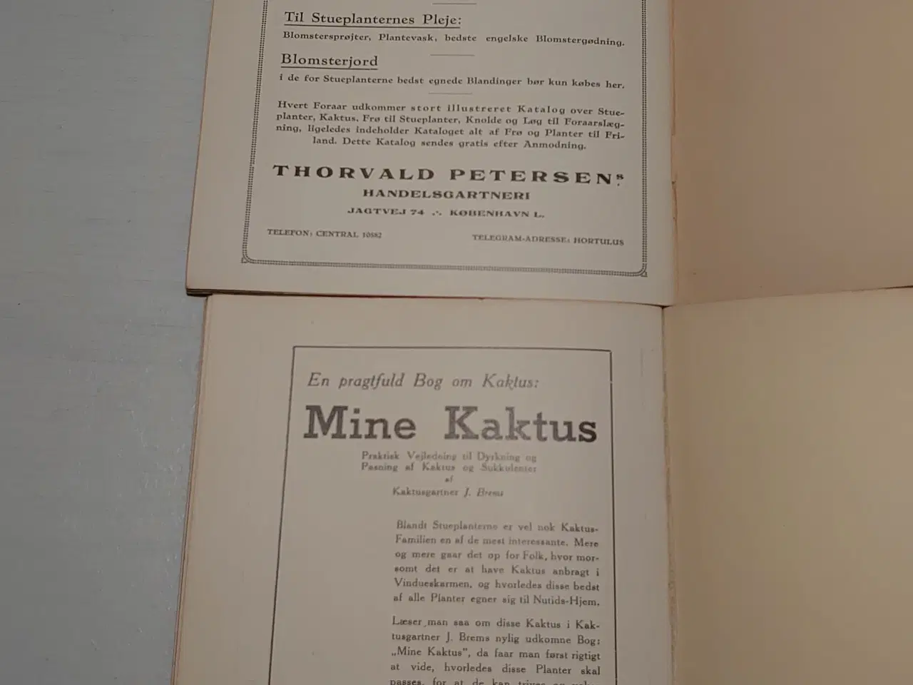 Billede 4 - Brems og Risum:Hæfter om plantepasning.1928 & 1935