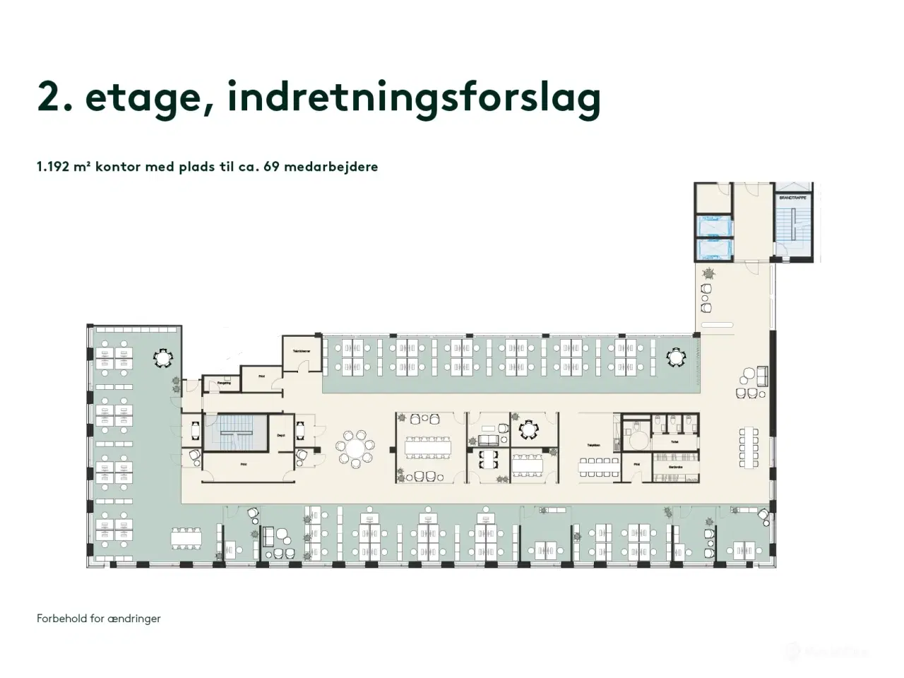 Billede 12 - Kontorlejemål på 1.192 m²