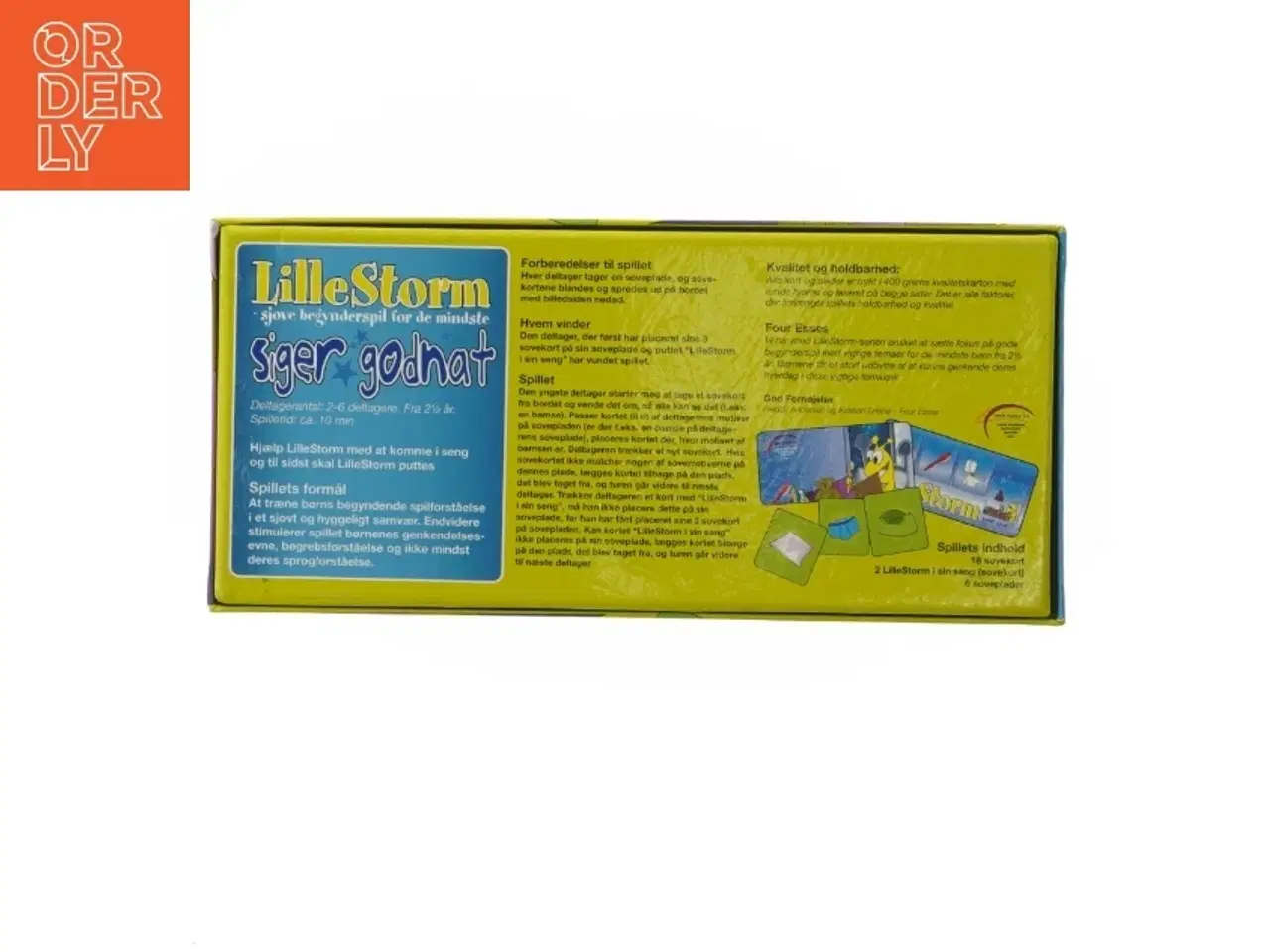 Billede 3 - LilleStorm siger godnat spil (str. 25x12 cm)