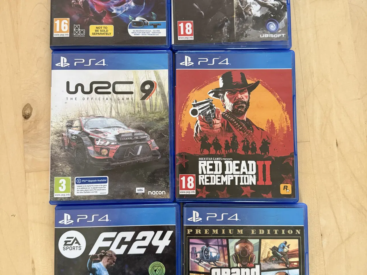 Billede 2 - PS4 , 6 spil samt 3 controlers