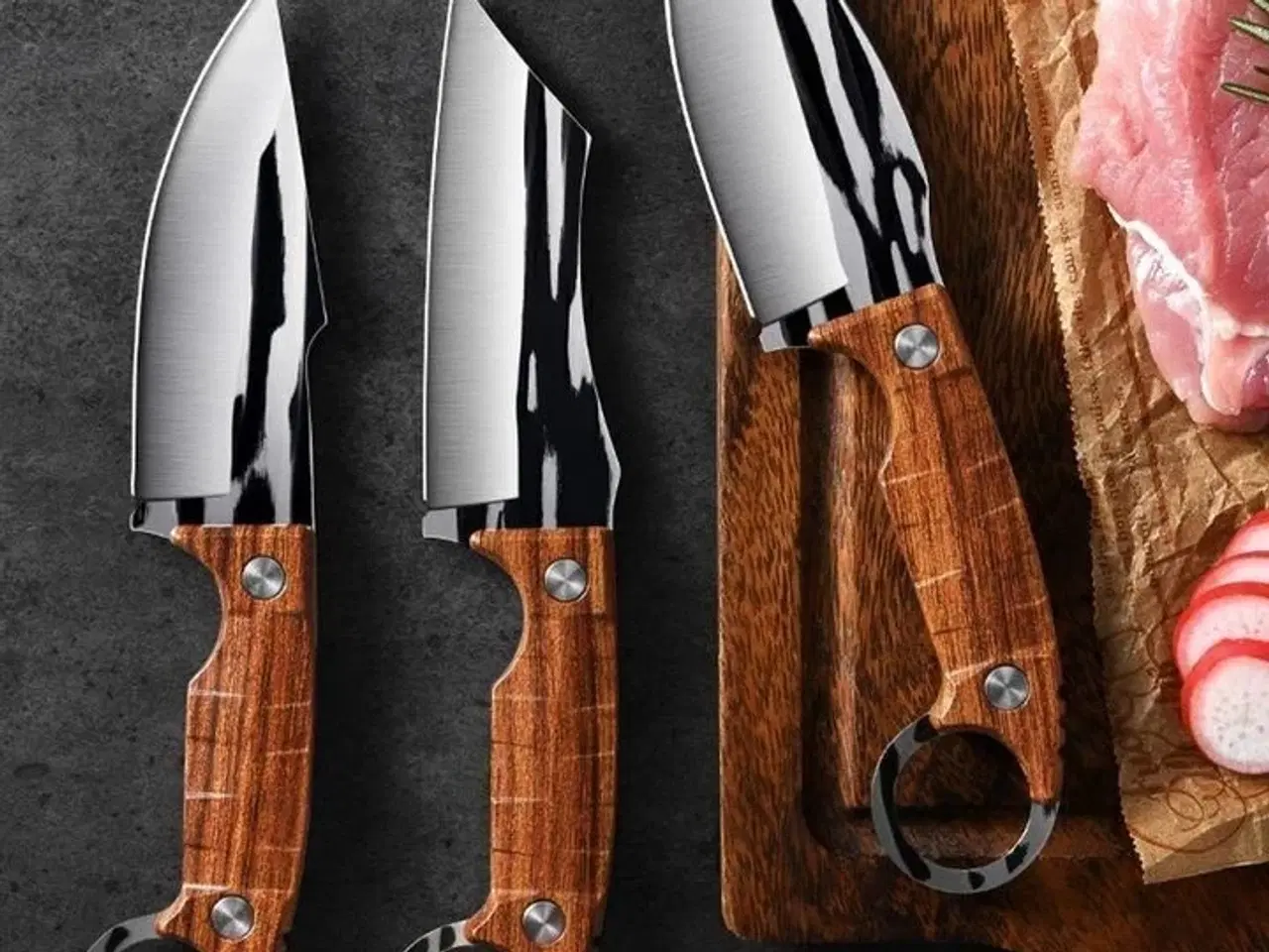 Billede 4 - Ergonomisk knivsæt - 3 dele