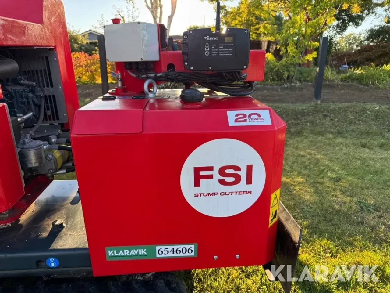 Billede 12 - Stubfræser FSI D30 truck Remote