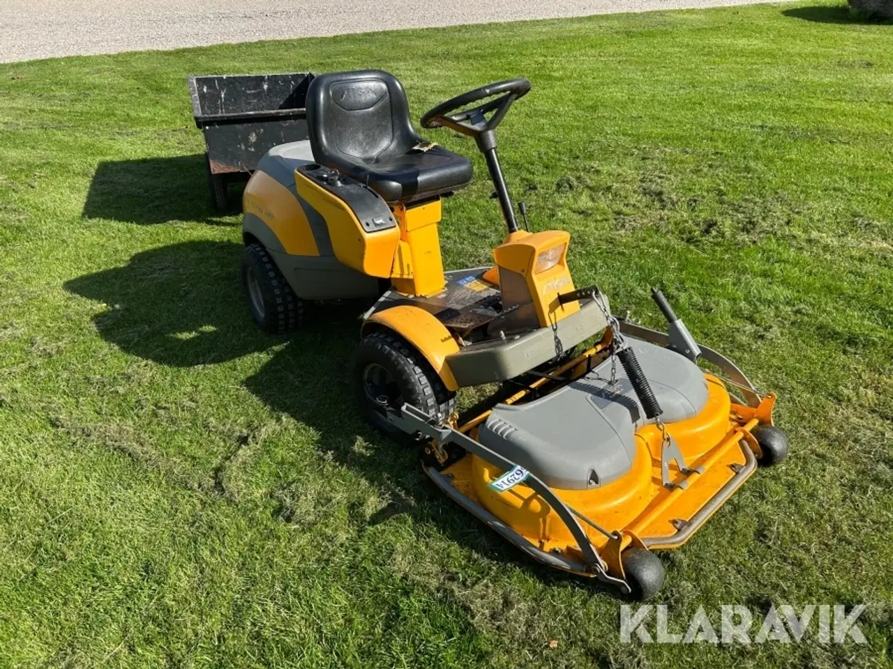 Billede 3 - Frontklipper m. vogn Stiga Park prestige 4WD