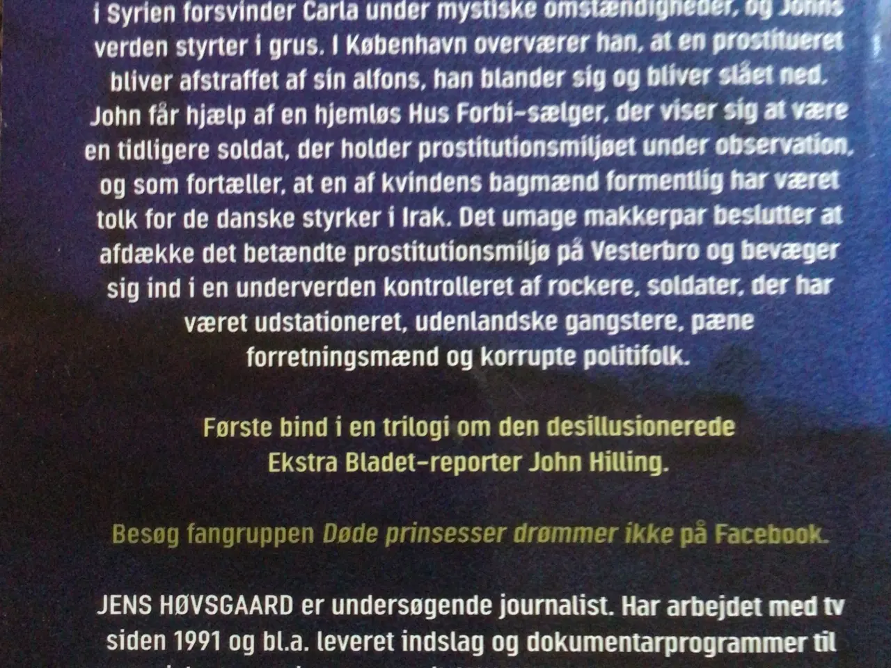 Billede 2 - Jens Høvsgaard :Døde prinsesser drømmer ikke