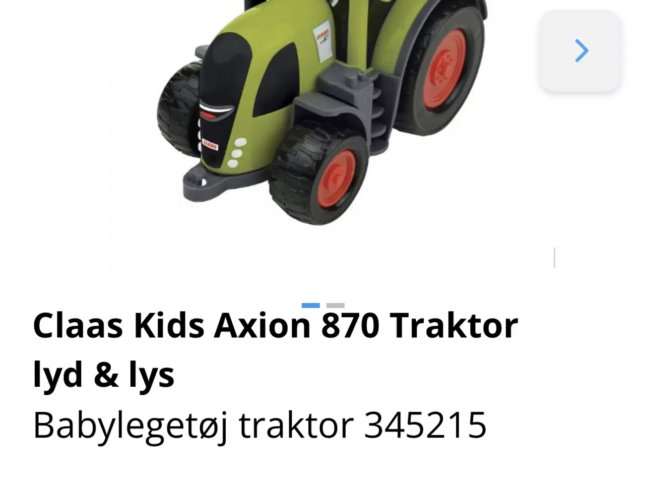 Billede 1 - Claas traktor med lyd og lys