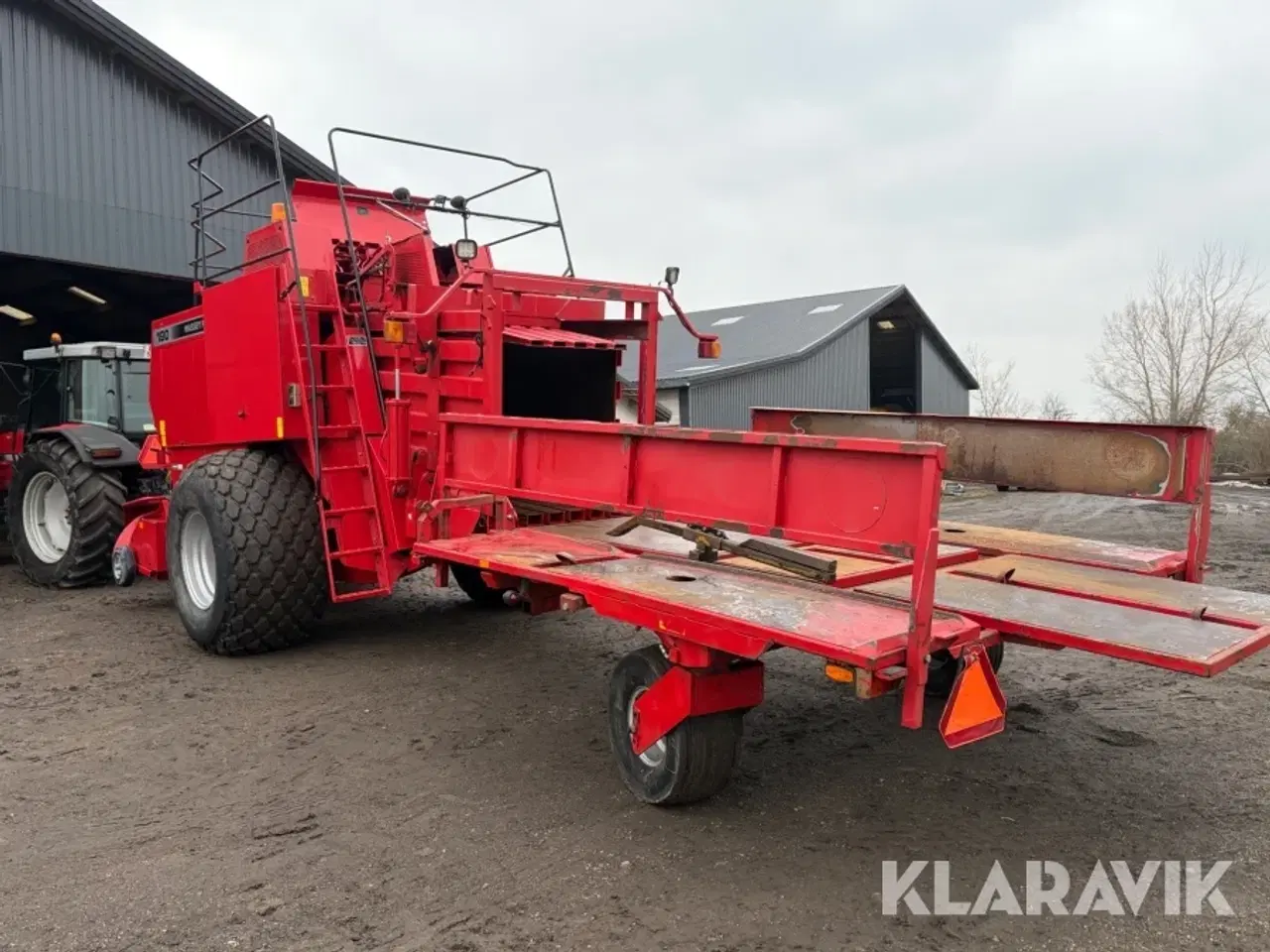 Billede 4 - Bigballepresse Masey ferguson 190