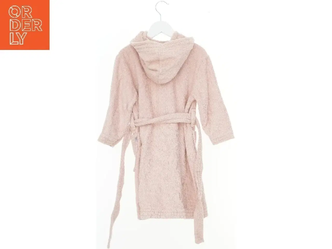Billede 2 - Lyserød badekåbe med hætte fra Wheat (str. 104)