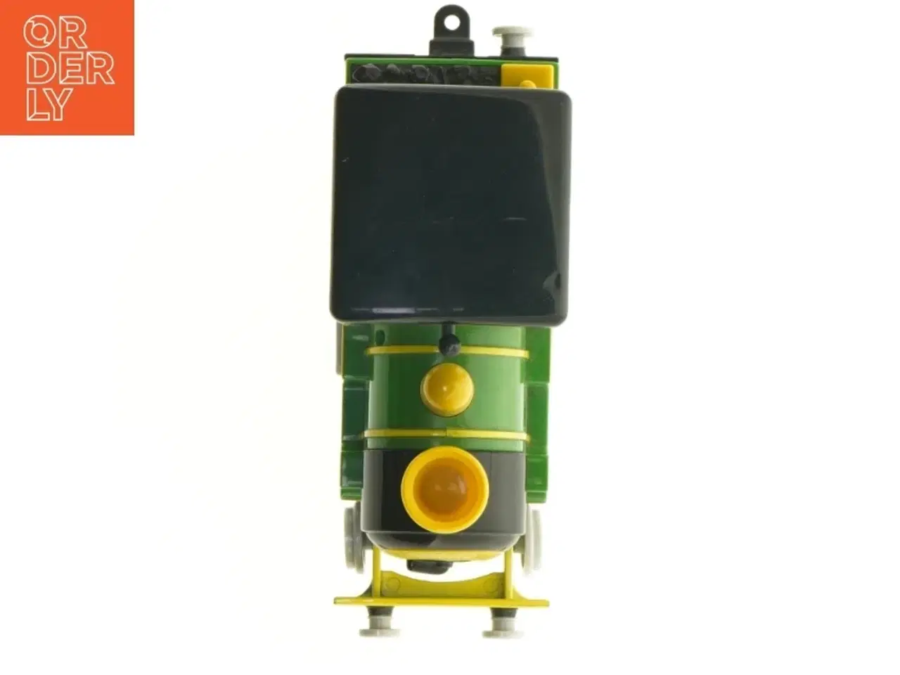 Billede 3 - Grønt legetøjstog med figur (str. 21 x 14 x 7 cm)