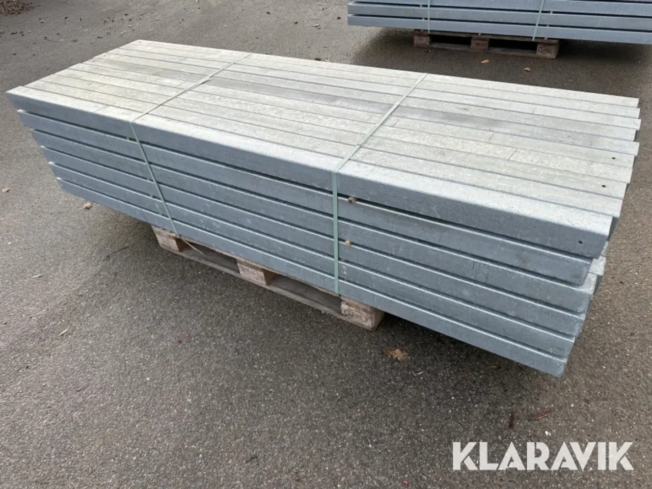 Billede 4 - Stål stolper 60 styk 80x80x2x2500mm