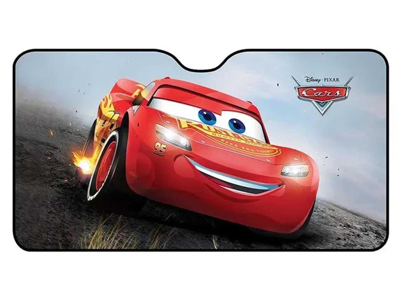 Billede 1 - Disney solskærm forude Cars 130x70cm