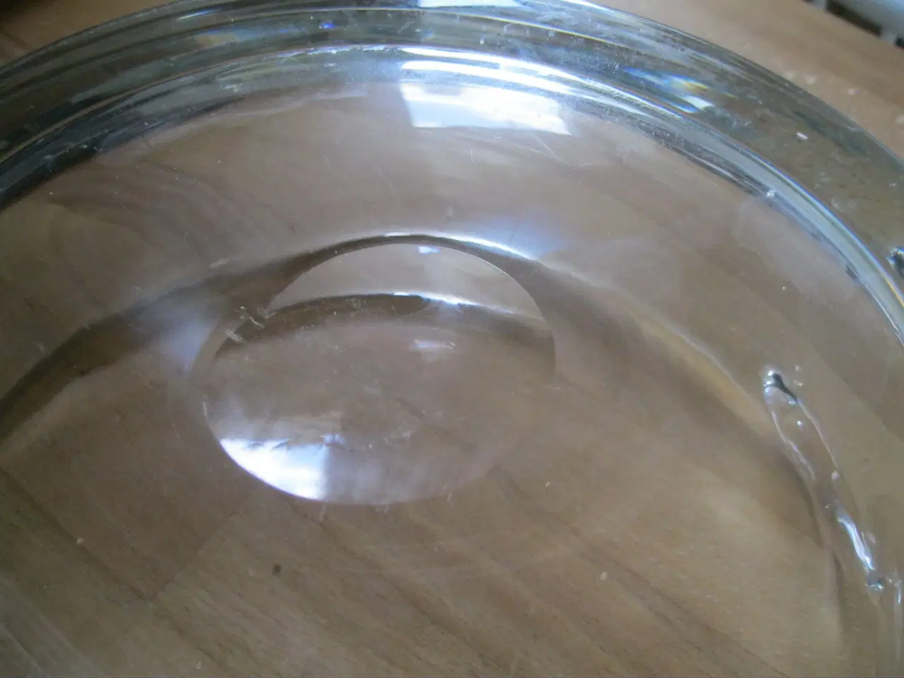 Billede 3 - Frugtskål glas med kuglet bund