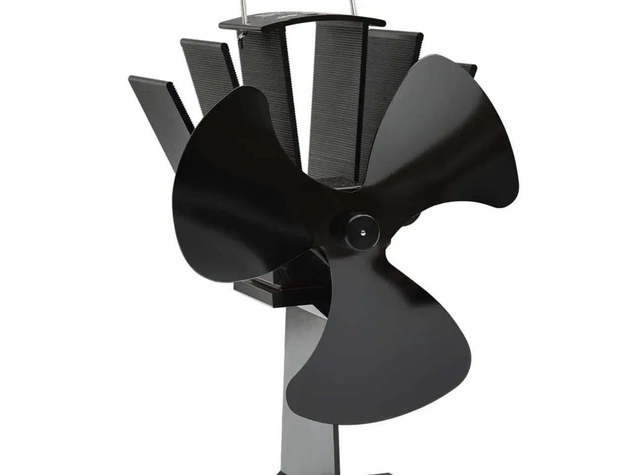 Billede 1 - Varmedrevet ovnventilator 3 blade sort