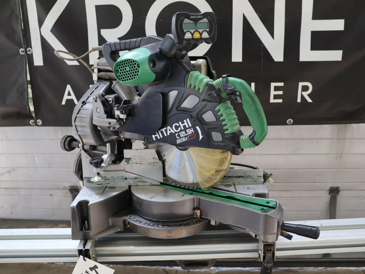 Billede 2 - Hitachi C12 LSH digital & laser, kap/geringssav
