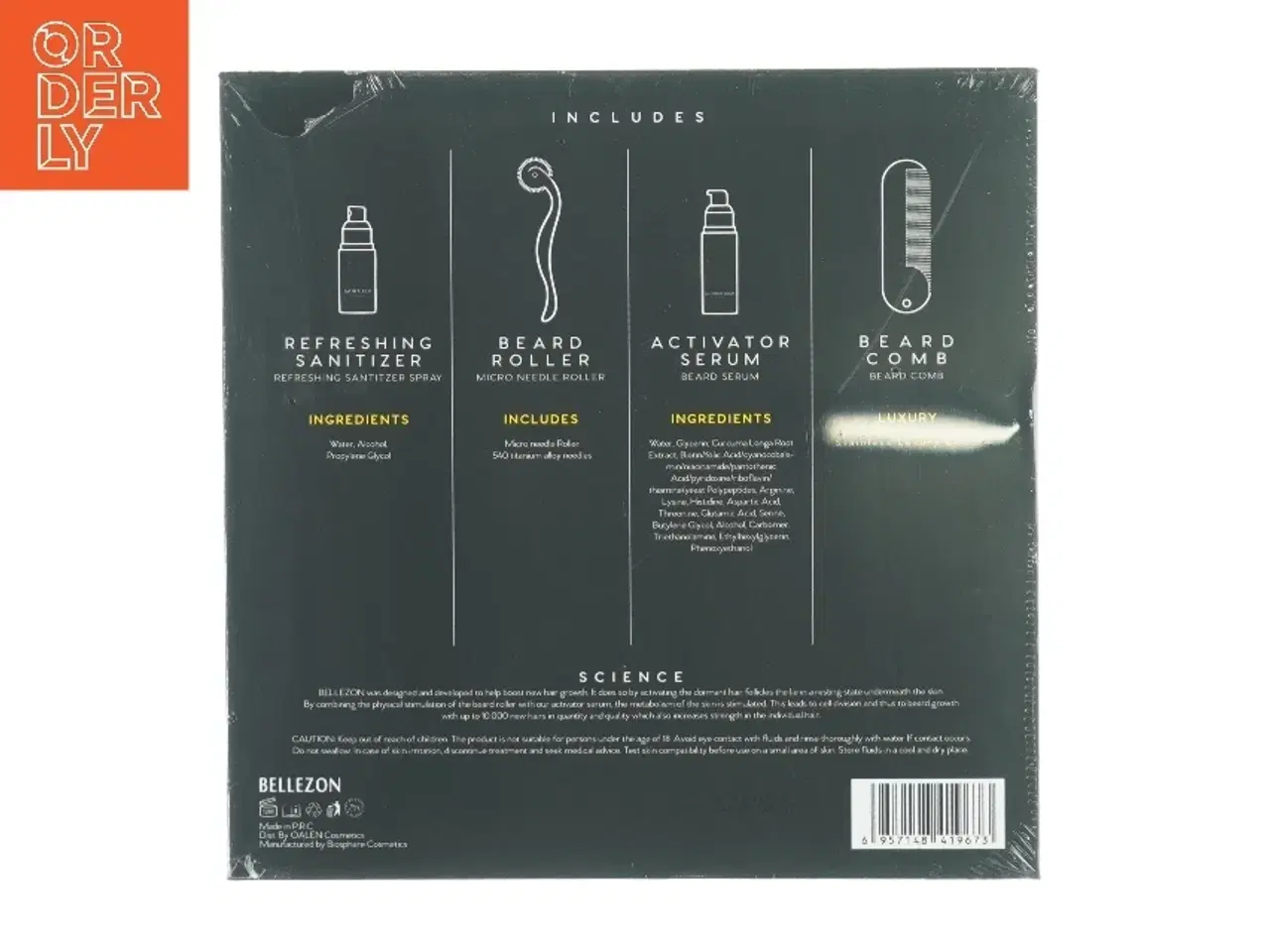Billede 2 - Beard Grwth kit fra Bellezon (str. 22 x 22 x 5cm)