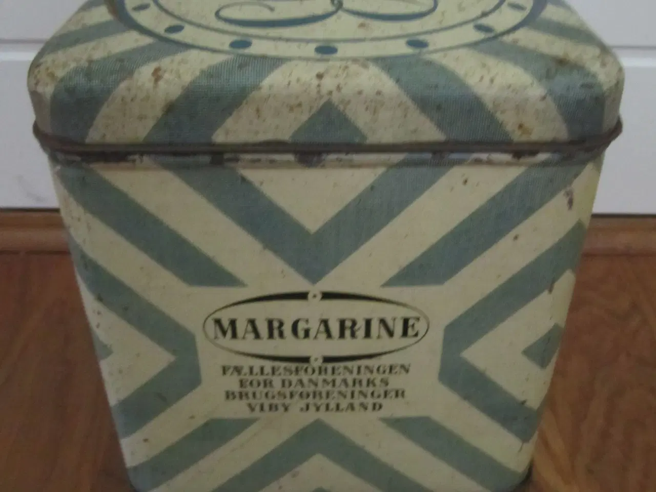 Billede 3 - VINTAGE DÅSE PAN MARGARINE.